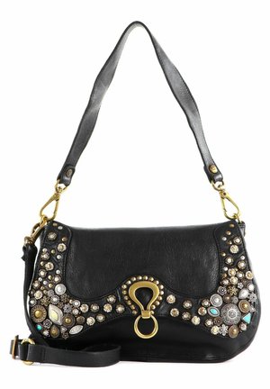 WITH FLAP - Bolso de mano - nero
