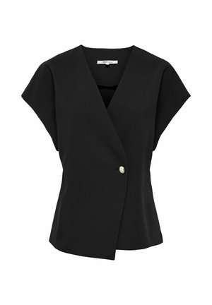 ONLY WAISTCOAT ONLYASMINE WAISTCOAT - Vest - black