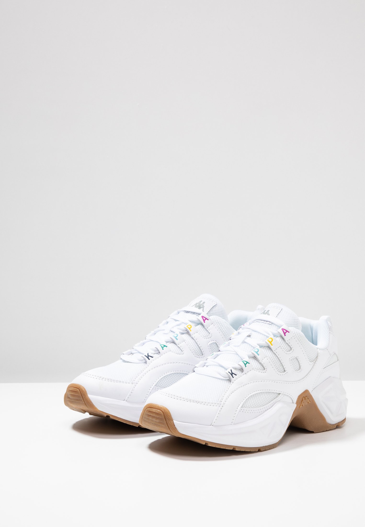 Kappa OVERTON - Zapatillas de entrenamiento - white/blanco - Zalando.es