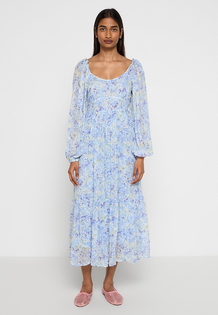 & Other Stories Maxi-jurk blauw