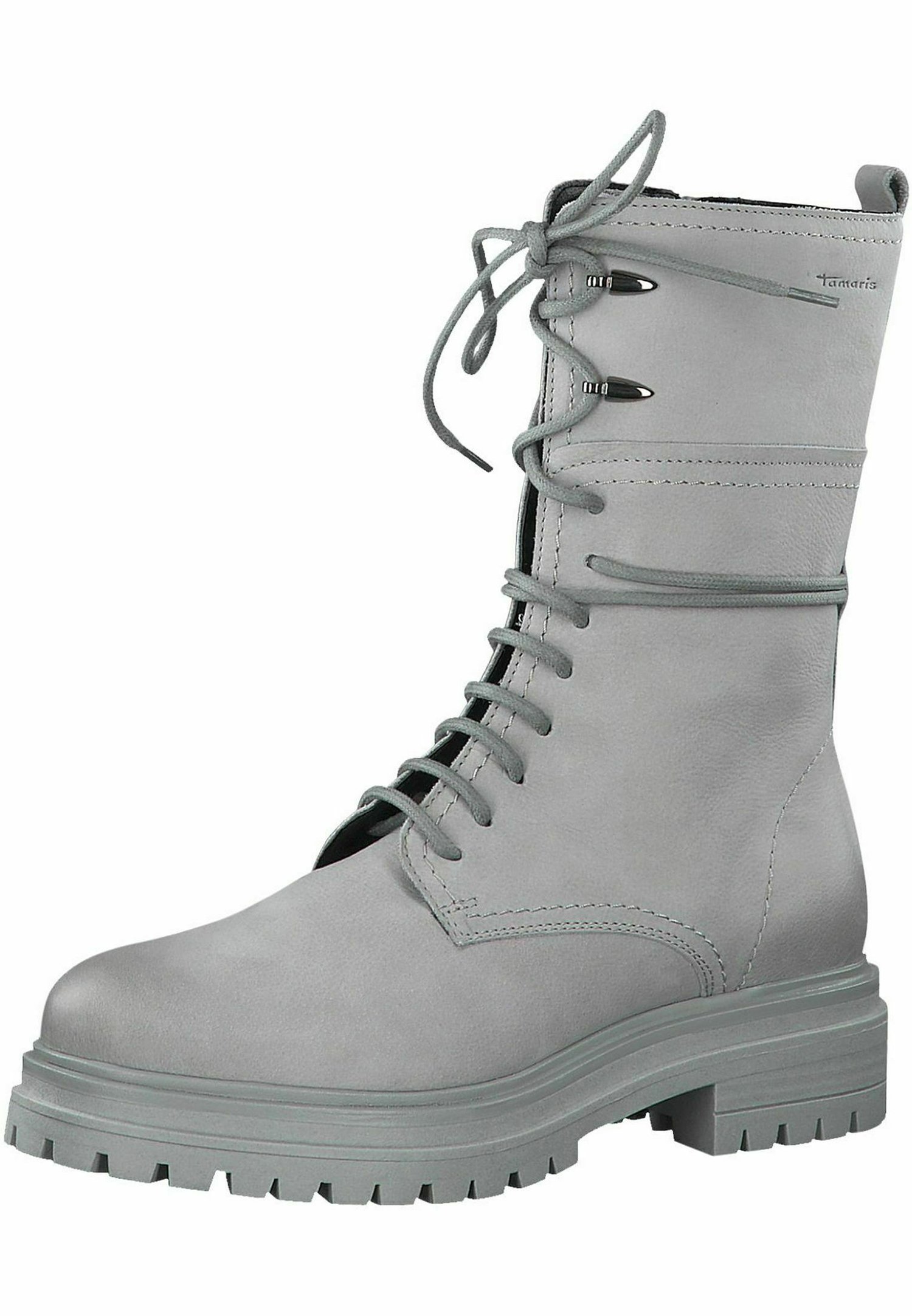 Tamaris Veterlaarzen - lt. grey uni/Grijs - Zalando.nl