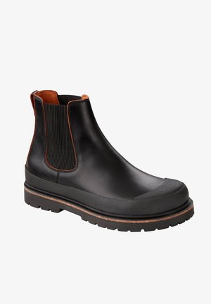 Birkenstock PRESCOTT SLIP ON M LEOI BLACKN - REGULAR - Klassikalised poolsaapad - black