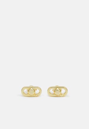 ASTOR LINK EARRINGS - Uhani - gold-coloured