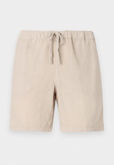 120% Lino MEN BERMUDA - Šorti - sand