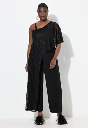 ASYMMETRIC  PANEL  - Jumpsuit - black