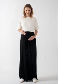 Cool Mama MATERNITY  - Kalhoty - black