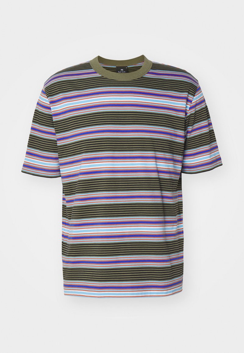 PS Paul Smith MENS - Print T-shirt - greens/khaki - Zalando.co.uk