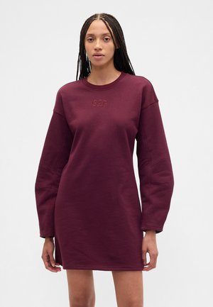 LOGO DRESS - Hverdagskjole - tuscan red