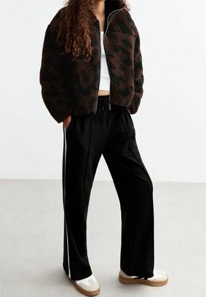 Giacca in pile - brown