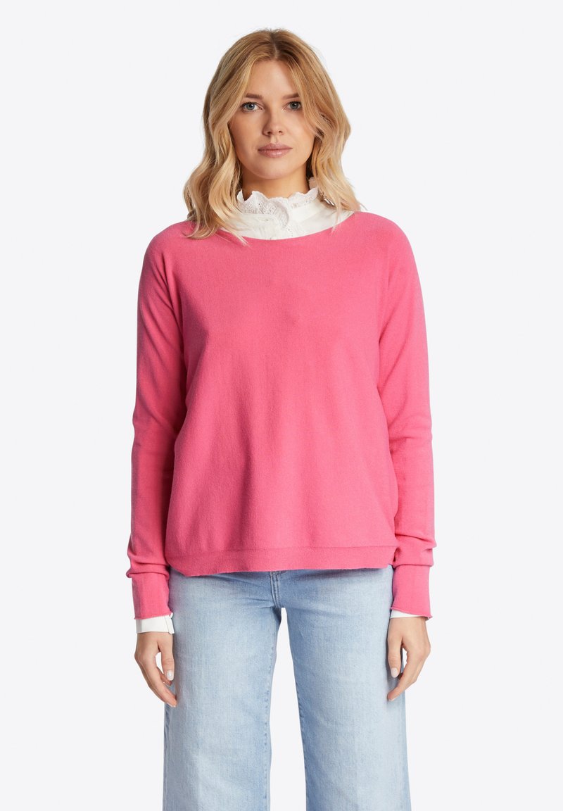 Rich & Royal Strickpullover - pink power