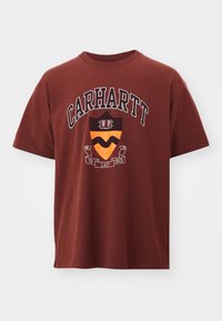 LAZY DUCK ACADEMY - Print T-shirt - offroad stone washed