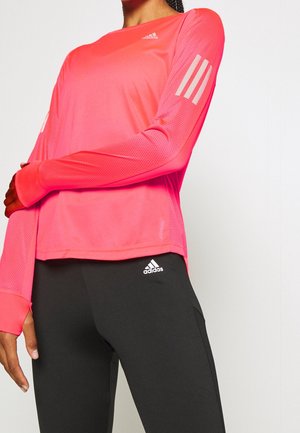 Top s dlouhým rukávem - pink