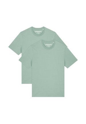 2ER MULTIPACK  - T-shirt basique - aloe