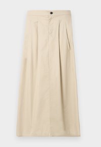 ONLZORA LONG PLEAT SKIRT - A-snit nederdel - oxford tan