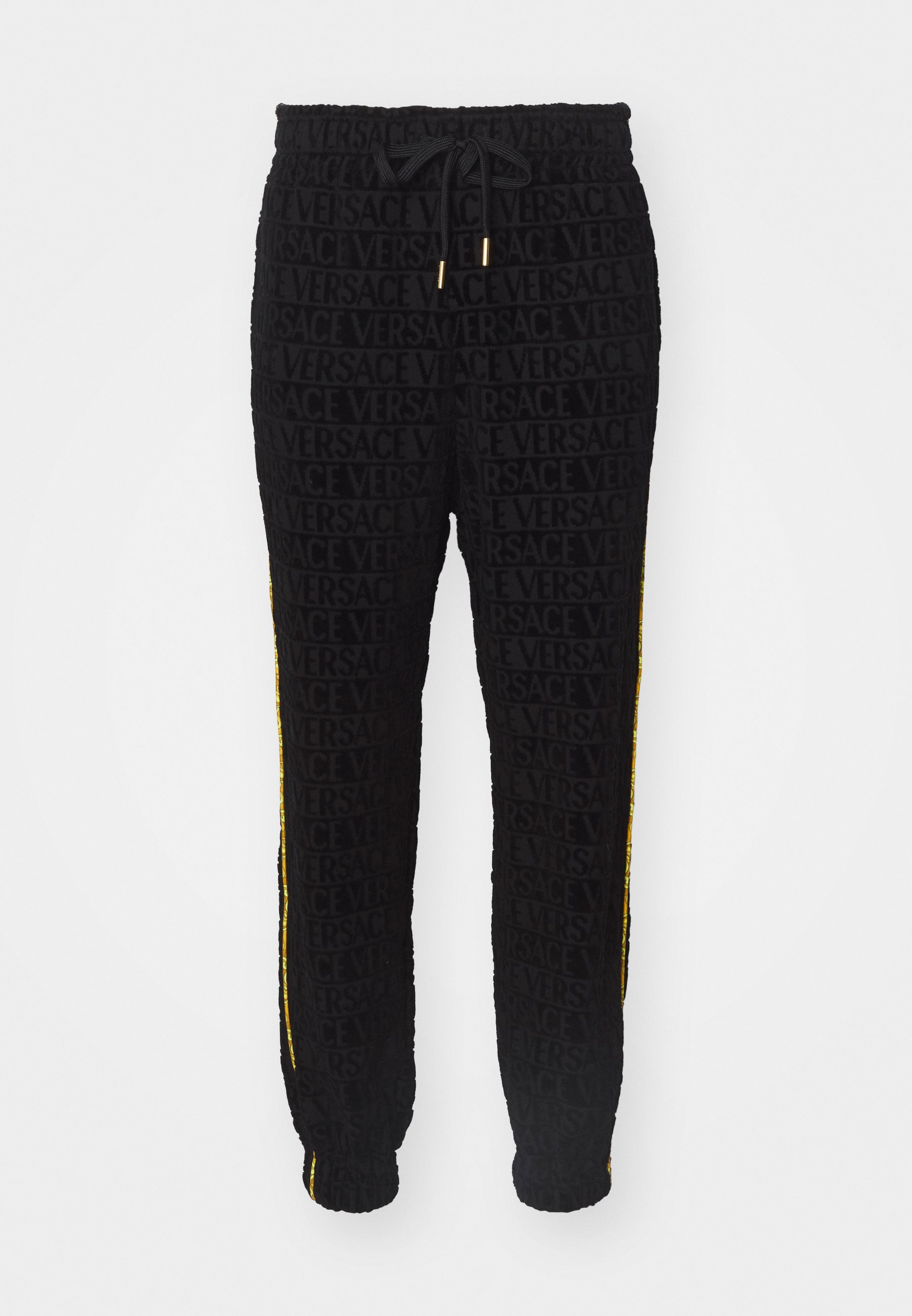 Versace JOGGERS I HEART BAROQUE GOTS UNISEX - Tracksuit bottoms - black -  Zalando.co.uk