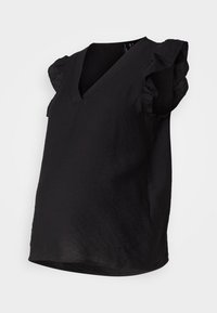 VMMNATJA FLOUNCE - Blouse - black