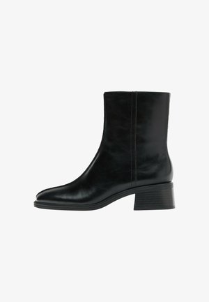 Stradivarius, BASIC HEELED BOOTS - Bottines - black
