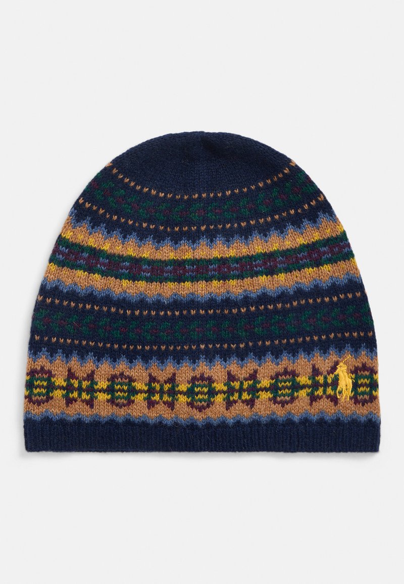 Floso Berretto Per Bambini Con Corna Di Renna E Fantasia Fairisle - Caldo E Foderato In Pile, 2 Colori