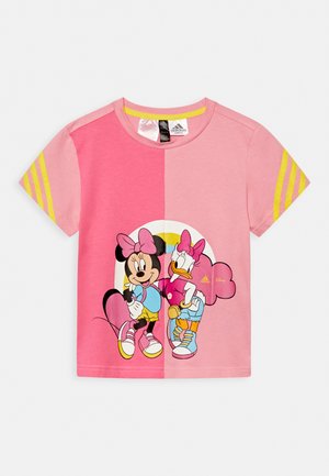 TEE - T-shirt z nadrukiem - bliss pink/pulse magenta/impact yellow