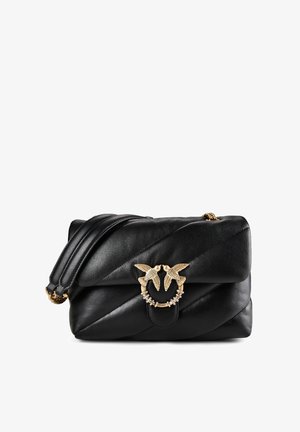 Pinko, PUFF CLASSIC NEW BUCKLE SHEEP - Umhängetasche - nero-antique gold