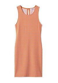 Mango Pouzdrové šaty - orange