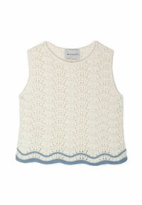 MIPOUNET PUNTO CLAUDIA - Top - ecru blue