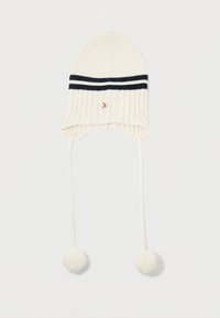 CHUNKY BAUBLE BEANIE - Gorro - white