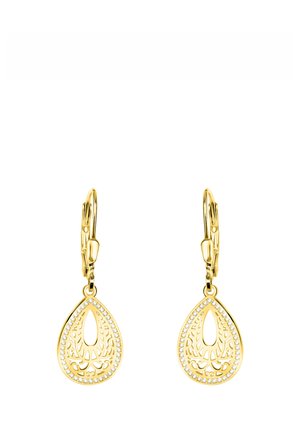 OVAL ORNAMENT - Øreringe - gold-coloured