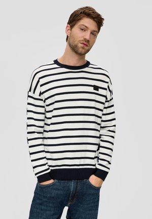 s.Oliver, A COL ROND - Maglione - navy