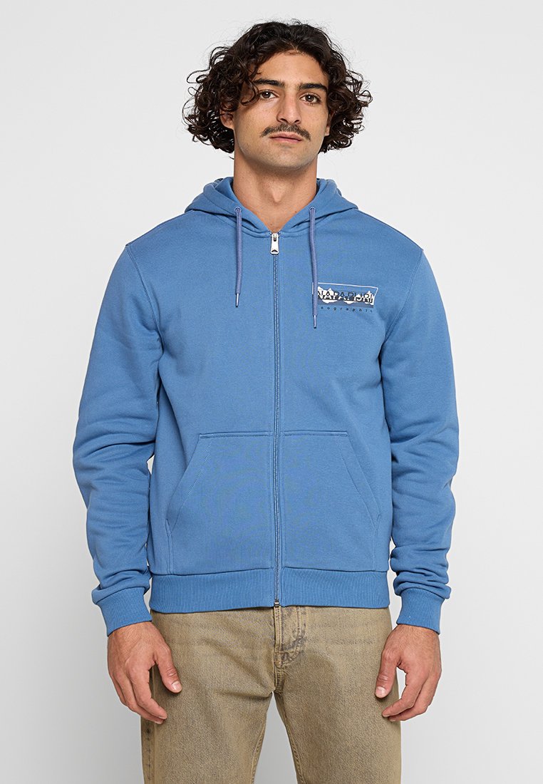 Napapijri Sweater met rits blauw