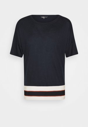 Triko s potiskem - dark blue