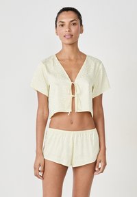 NOVIA - Pantalón de pijama - light yellow