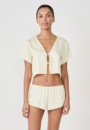 NOVIA - Pantaloni del pigiama - light yellow