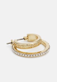 DKNY LOGO HOOP - Örhänge - gold-coloured