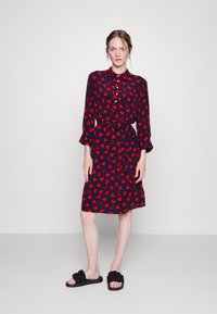 GANT COLLEGIATE HEART DRESS - Vestido de dia - classic blue