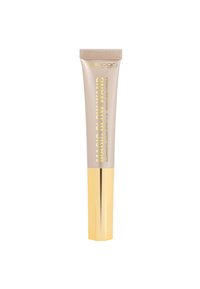 Tubo dorato del Magic Glow Wand con una bocchetta a pressione, caratterizzato da una finitura liscia e lucida e testo dorato in rilievo su uno sfondo chiaro.