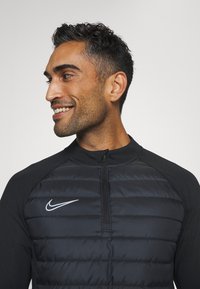 Nike Performance TOP - Maglietta a manica lunga - black/anthracite/reflective silver