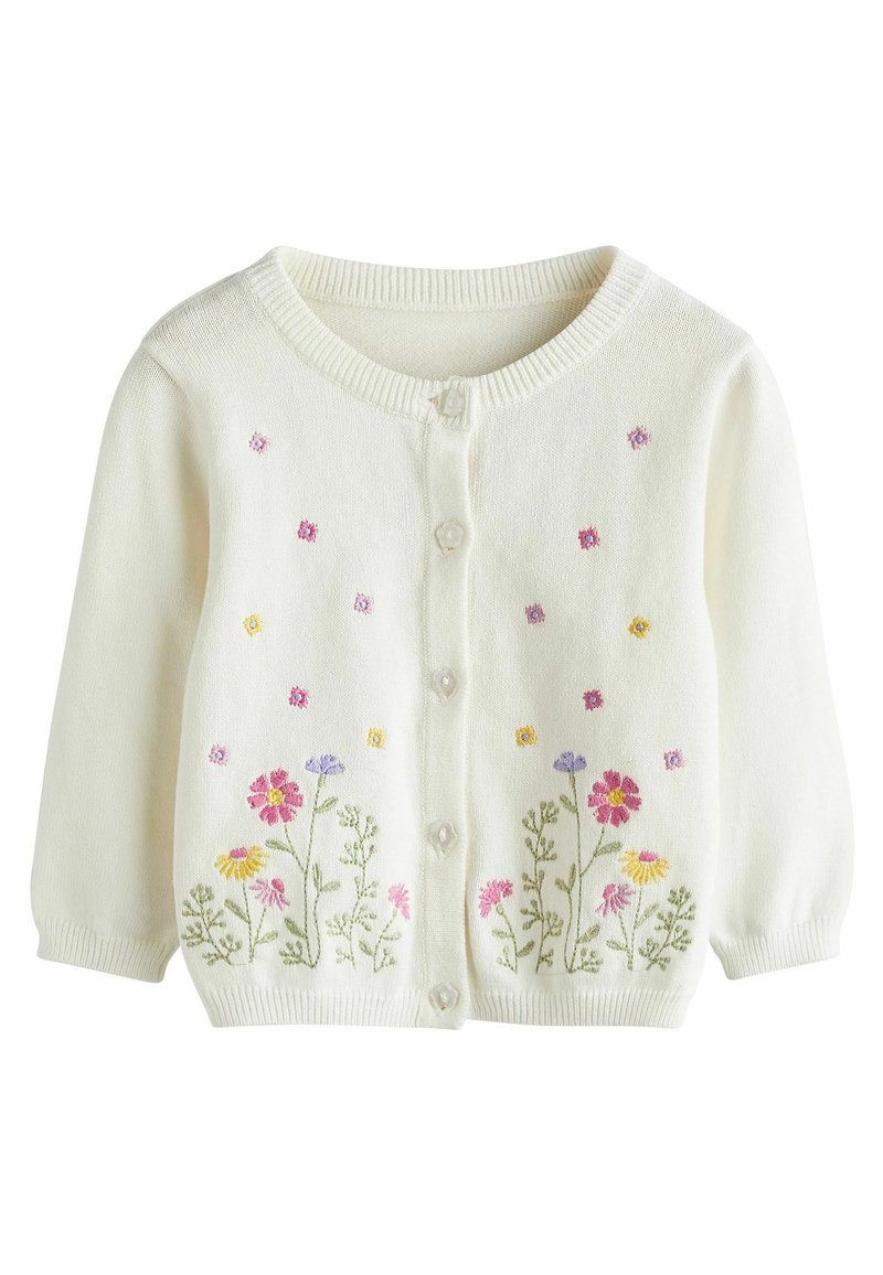 Next EMBROIDERED BABY CARDIGAN Vest white/wit Zalando.nl