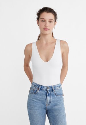 V-NECK - Top - off white