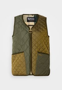 HESLERTON GILET - Vesta - golden olive/olive