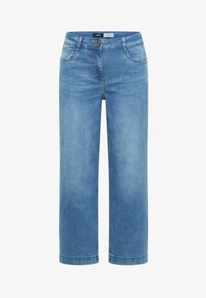 Cecil, 7/8 HIGH-WAIST JEANS IN A LOOSE FIT - Jean boyfriend - light blue wash