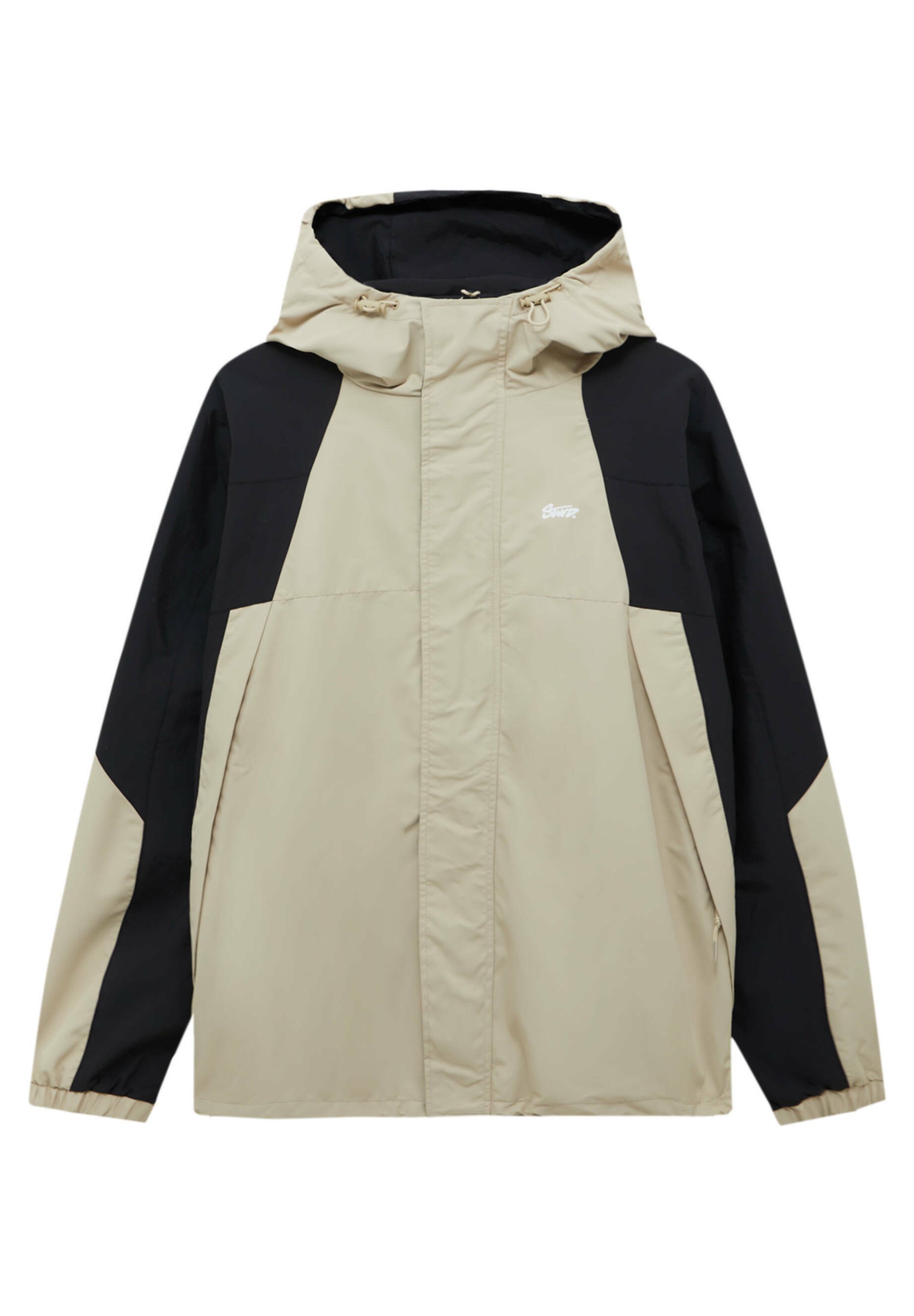 off white waterproof jacket