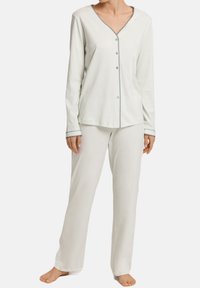 Hanro UNA SET - Pyjama - green beryl