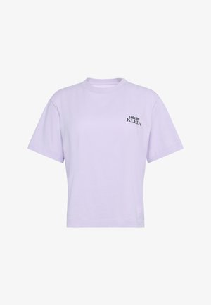 Calvin Klein Jeans, SS BOXY GRAPHIC T-SHIRT - T-shirts print - island lilac