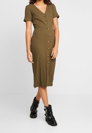 Etui-jurk - khaki