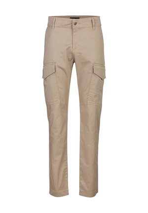 LIGHT COMFORT TWILL - Cargo trousers - peanut