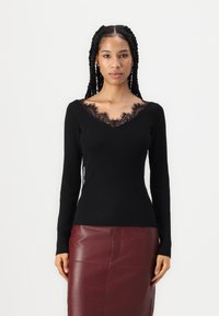 Anna Field - Jersey de punto - black Imagen en miniatura 1