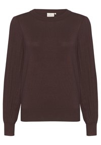 Kaffe Strickpullover - brown