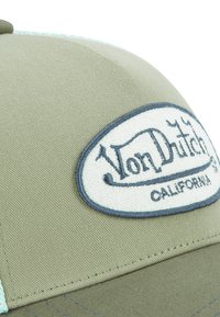 Von Dutch BASEBALL AVECET PATCH EN BOUCLETTE ET BRODERIE  - Casquette - turquoise