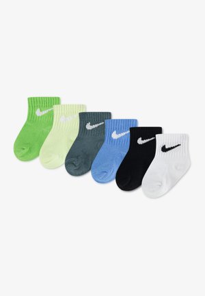 INFANT ANKLE UNISEX 6 PACK - Zoknik - mean green